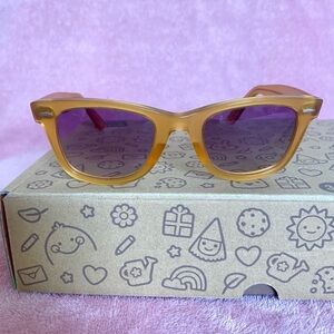Ray-Ban Translucent Yellow Sunglasses